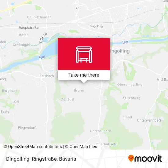 Карта Dingolfing, Ringstraße