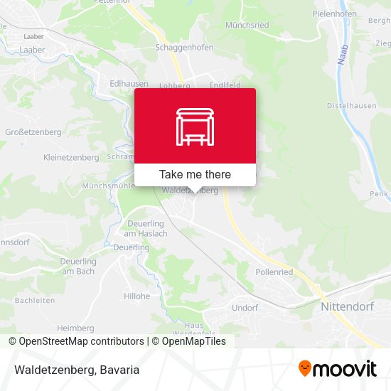 Карта Waldetzenberg
