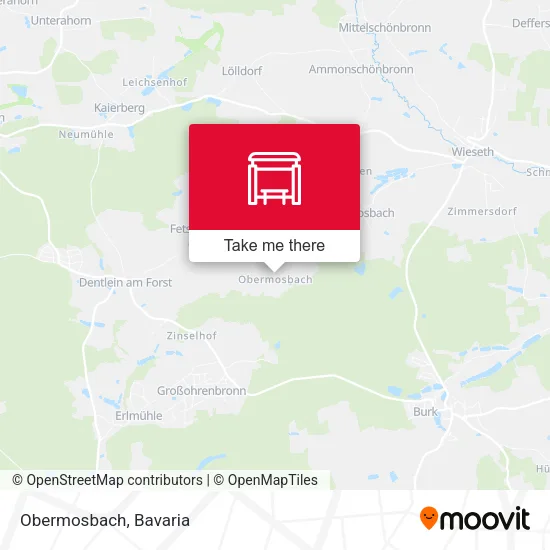 Карта Obermosbach