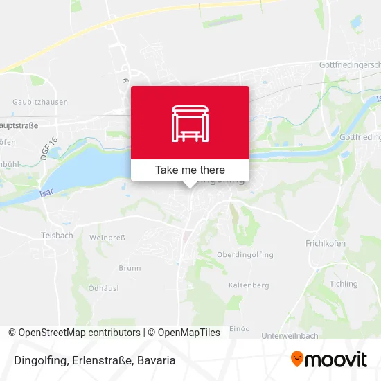 Dingolfing, Erlenstraße map