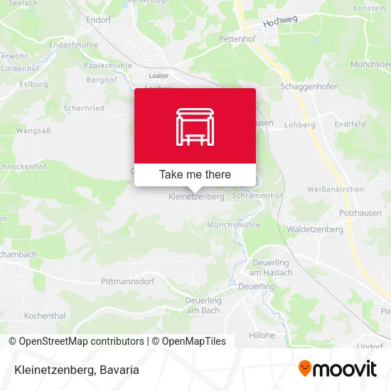 Карта Kleinetzenberg