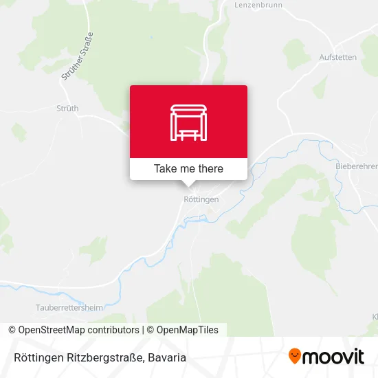 Карта Röttingen Ritzbergstraße