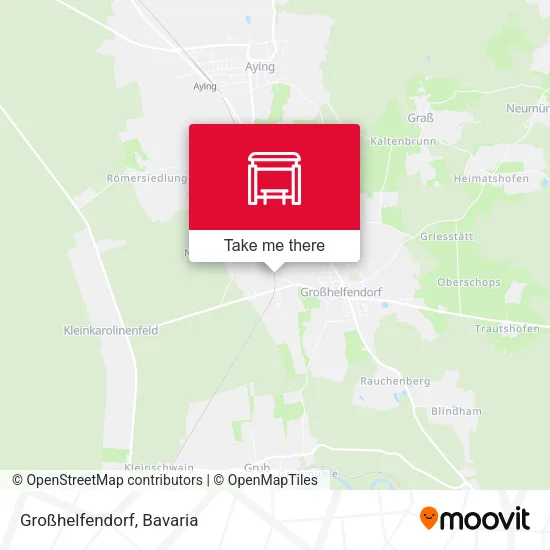 Карта Großhelfendorf