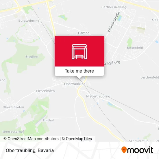Карта Obertraubling