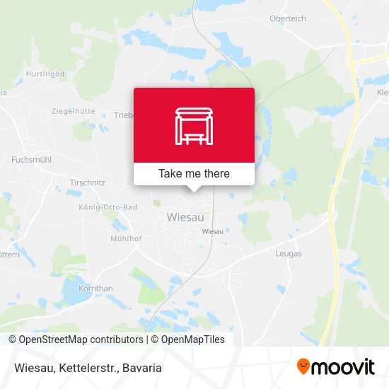 Карта Wiesau, Kettelerstr.