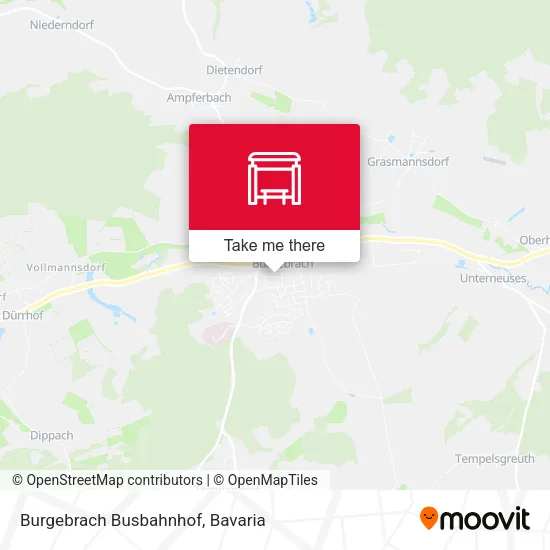 Карта Burgebrach Busbahnhof