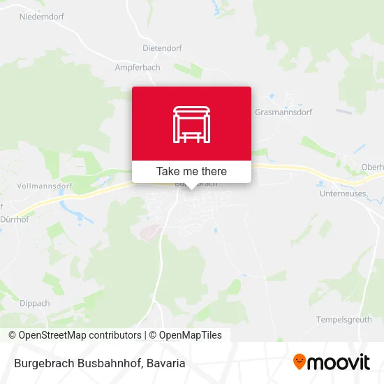 Карта Burgebrach Busbahnhof