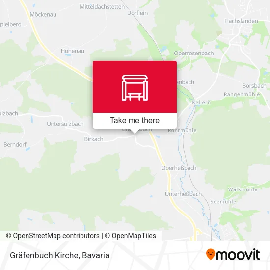 Карта Gräfenbuch Kirche
