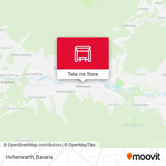 Карта Hohenwarth