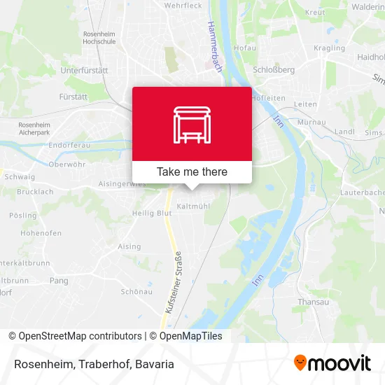 Rosenheim, Traberhof map