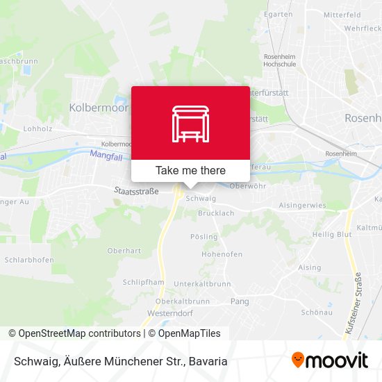 Schwaig, Äußere Münchener Str. map