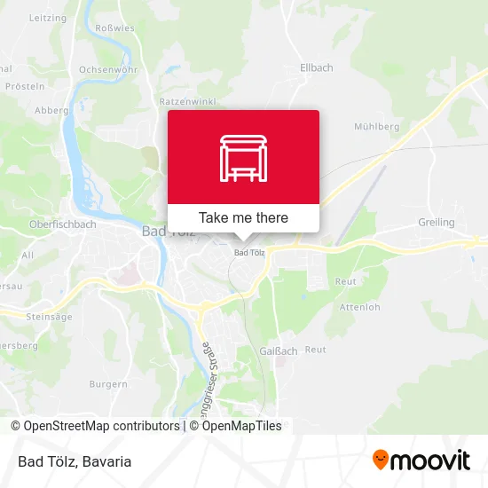 Карта Bad Tölz