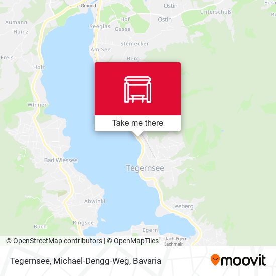 Tegernsee, Michael-Dengg-Weg map