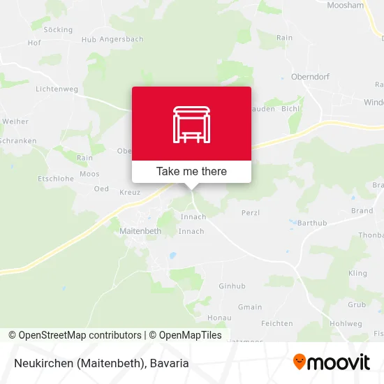 Neukirchen (Maitenbeth) map