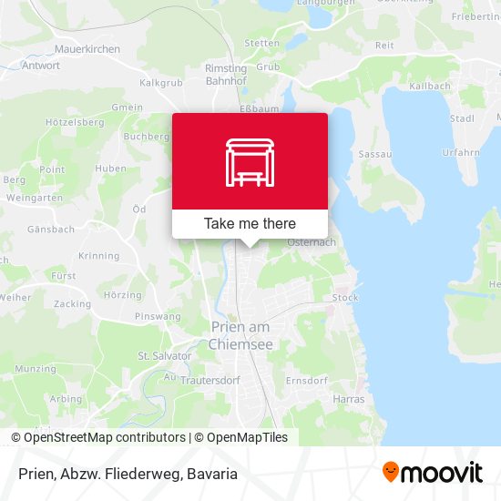 Prien, Abzw. Fliederweg map