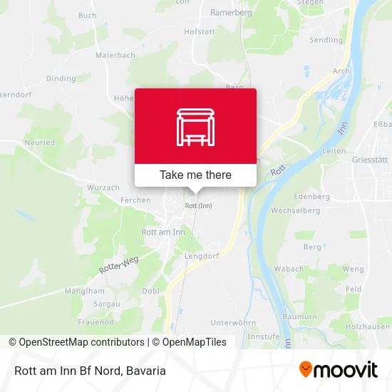 Карта Rott am Inn Bf Nord