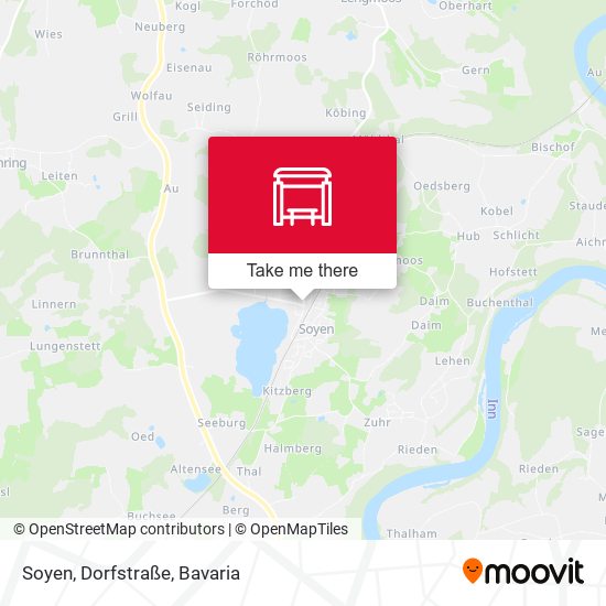 Soyen, Dorfstraße map