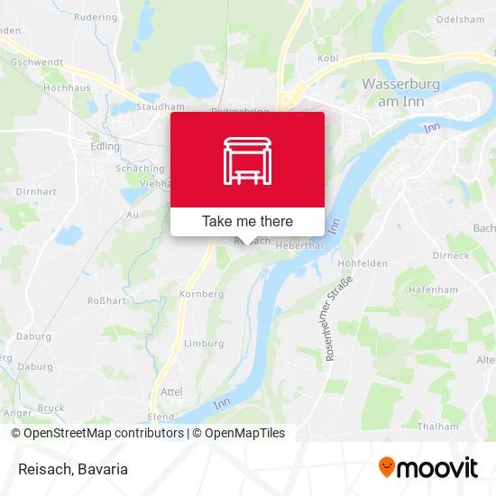 Карта Reisach