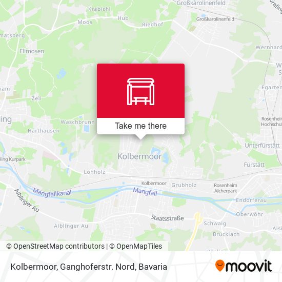 Kolbermoor, Ganghoferstr. Nord map