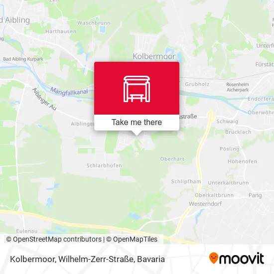 Карта Kolbermoor, Wilhelm-Zerr-Straße