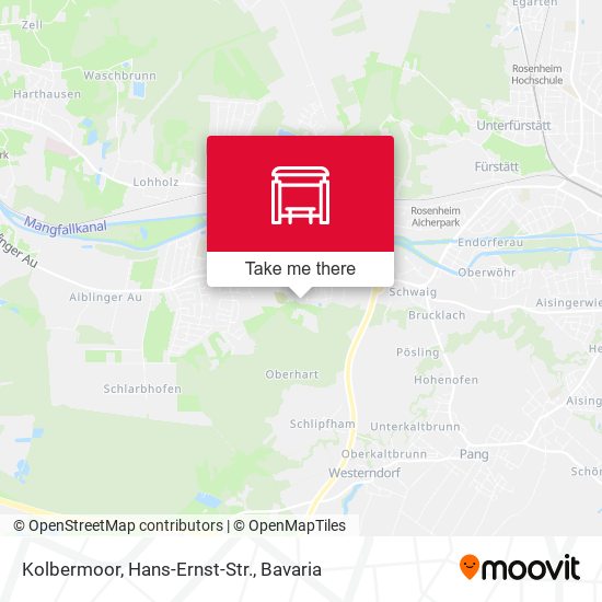 Kolbermoor, Hans-Ernst-Str. map