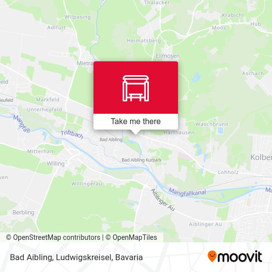 Карта Bad Aibling, Ludwigskreisel