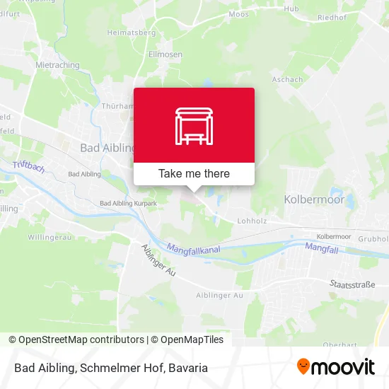 Карта Bad Aibling, Schmelmer Hof