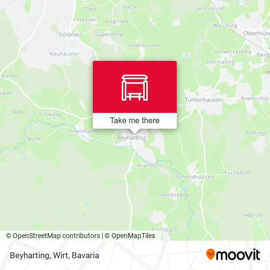 Beyharting, Wirt map