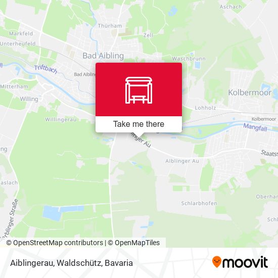 Aiblingerau, Waldschütz map