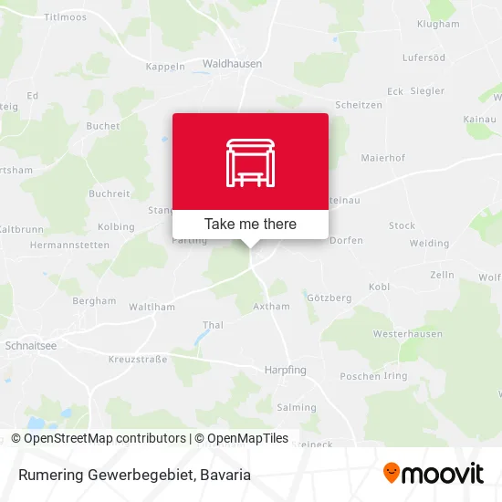 Карта Rumering Gewerbegebiet