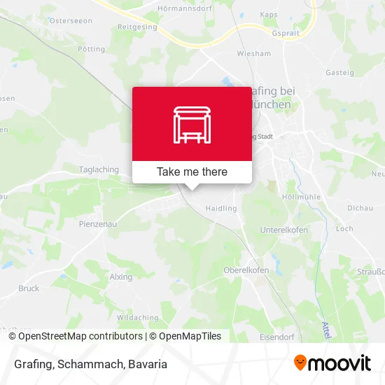 Карта Grafing, Schammach