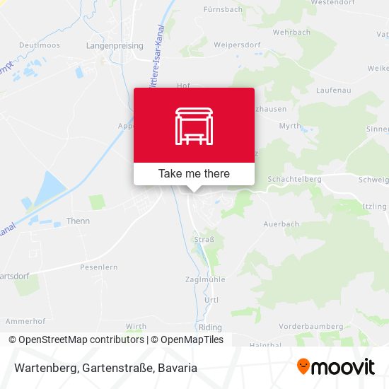 Wartenberg, Gartenstraße map