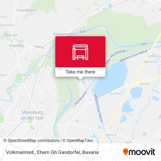 Volkmannsd., Ehem Gh Gandorfer map