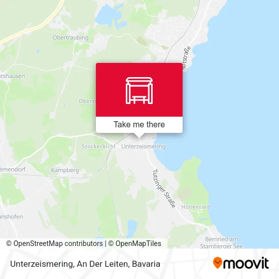 Карта Unterzeismering, An Der Leiten