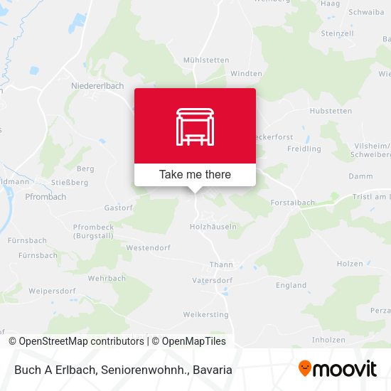 Buch A Erlbach, Seniorenwohnh. map