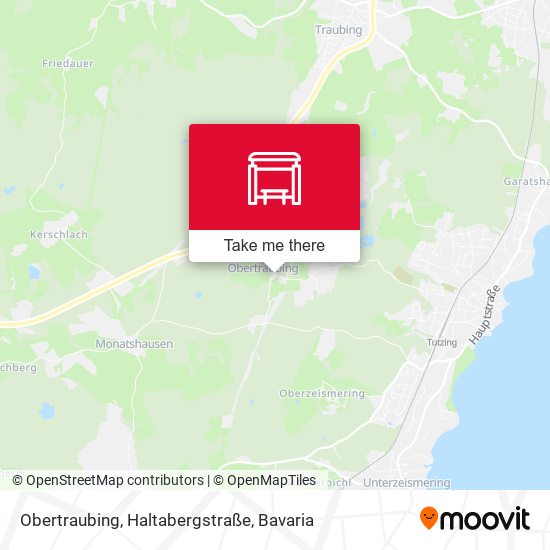 Obertraubing, Haltabergstraße map