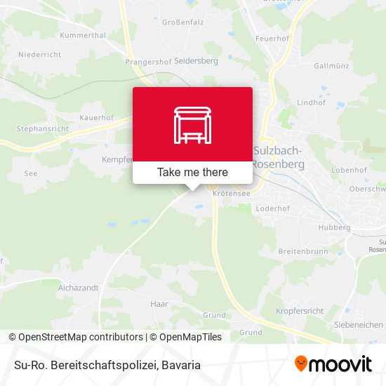 Su-Ro. Bereitschaftspolizei map