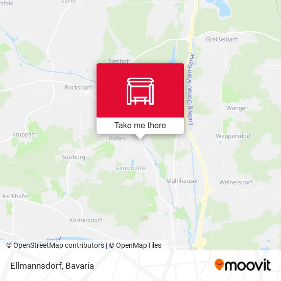 Карта Ellmannsdorf