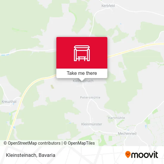 Карта Kleinsteinach