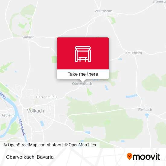 Карта Obervolkach