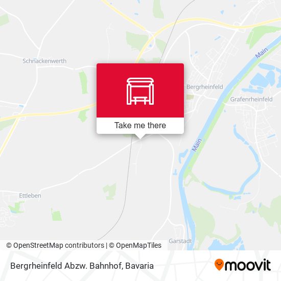 Bergrheinfeld Abzw. Bahnhof map