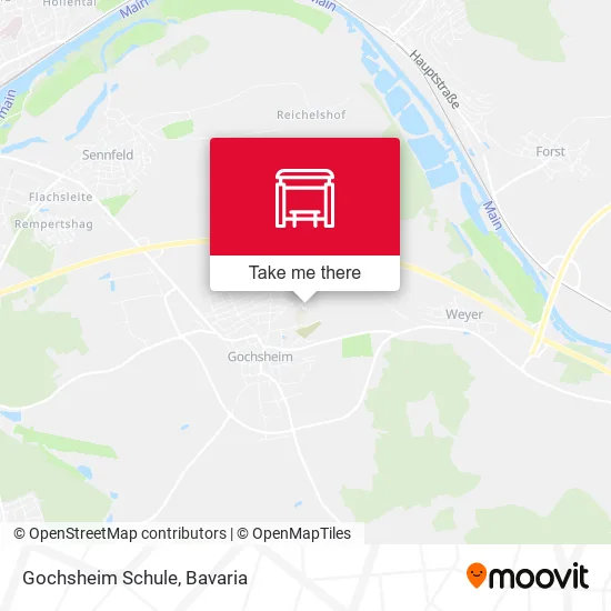 Карта Gochsheim Schule