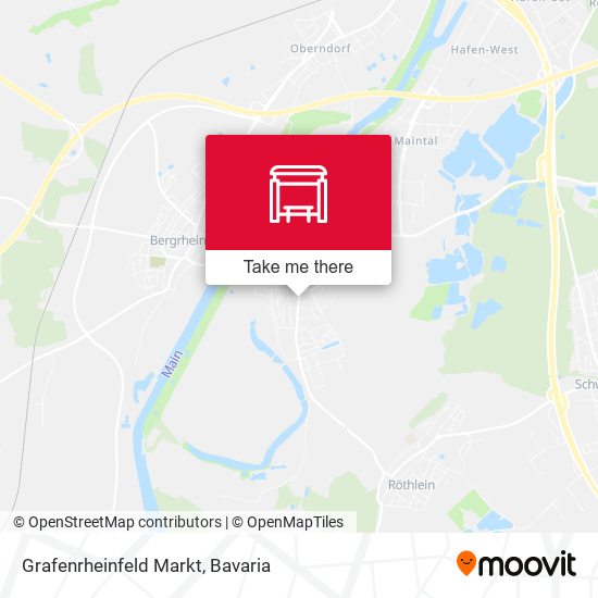 Карта Grafenrheinfeld Markt