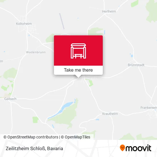 Карта Zeilitzheim Schloß