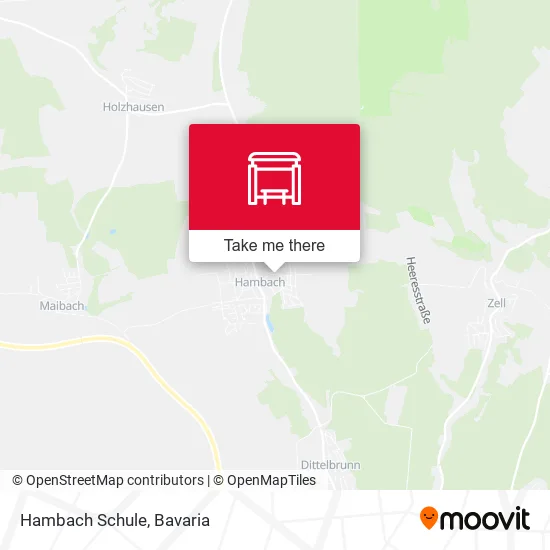 Карта Hambach Schule