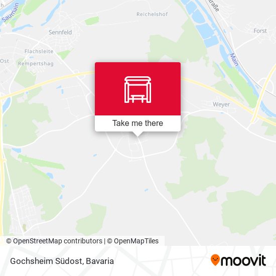 Карта Gochsheim Südost