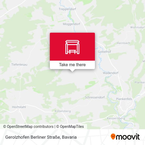 Gerolzhofen Berliner Straße map