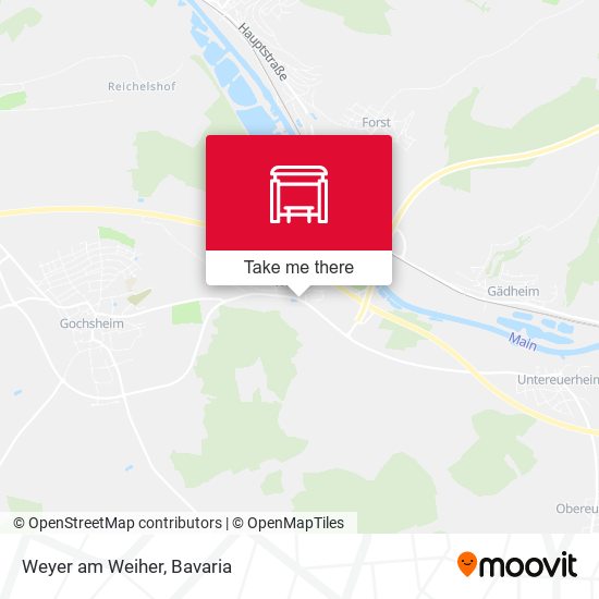 Карта Weyer am Weiher