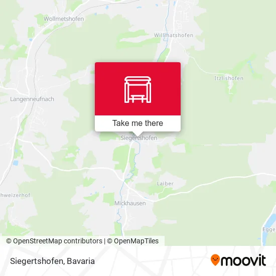 Карта Siegertshofen