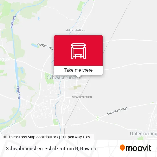 Карта Schwabmünchen, Schulzentrum B